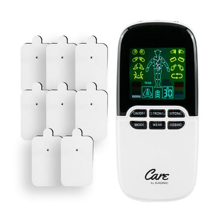 Electroestimulador Digital Portátil Gadnic De 8 Electrodos 3000mhz