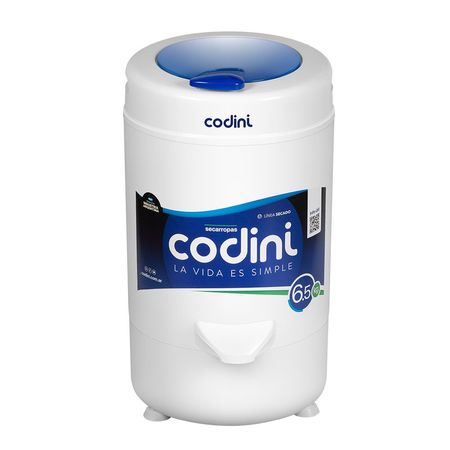 Secarropas Centrífugo Codini Advance AD65 Blanco 2800 RPM