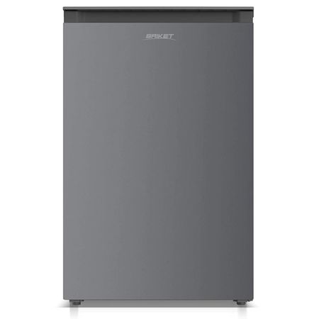 Heladera Bajo Mesada Briket 1 Puerta 125 Lt Frigobar Minibar Gris
