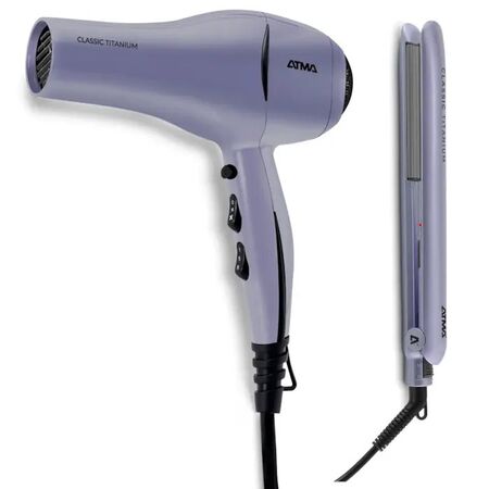 Combo Atma Titanium Beauty Secador + Planchita de Pelo CK4020P