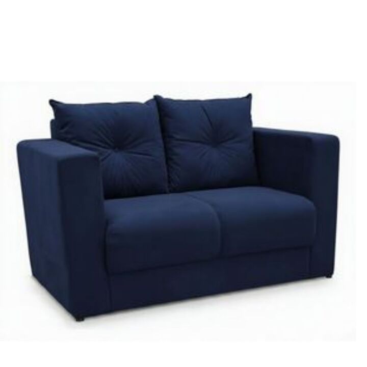 Sillon Yostin dos cuerpos color Navy - Vista 1