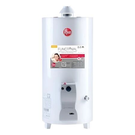 TERMOTANQUE RHEEM 80LT PIE GN CNX SUP TPG080GNRH