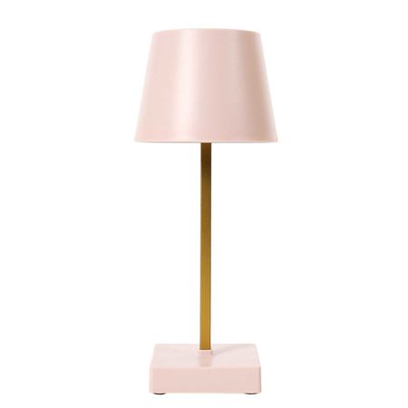 Lámpara de Mesa LED Táctil Rosa LA10490