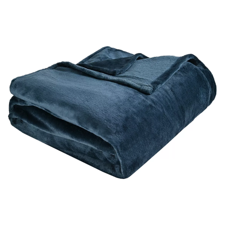 Frazada super suave 1 plaza y media PETROLEO