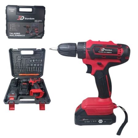Taladro Inalambrico STARDOM 21V SD2004 10mm Kit