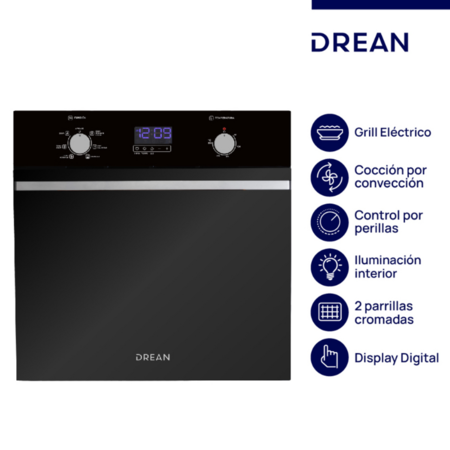 HORNO ELECTRICO DREAN DIGITAL HEDR600CI 60cm
