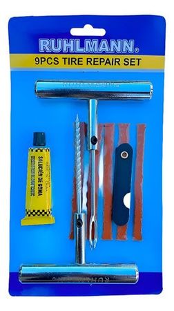Reparador de Cubierta Ruhlmann sin Camara sin Parche para Autos Metal