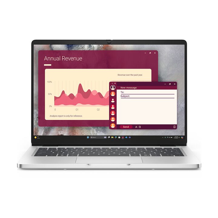 Notebook Dell 14 Pro U5-235U NPU 16GB SSD512GB Win11Pro - Vista 1