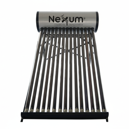 Termotanque Solar Heat Pipe Presurizable de 200 Litros con Soporte