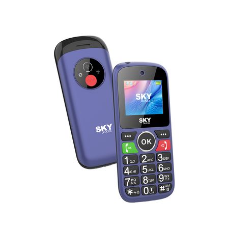 Celular Sky F4c Azul 4g Bluetooth Radio Camara 0.8mp