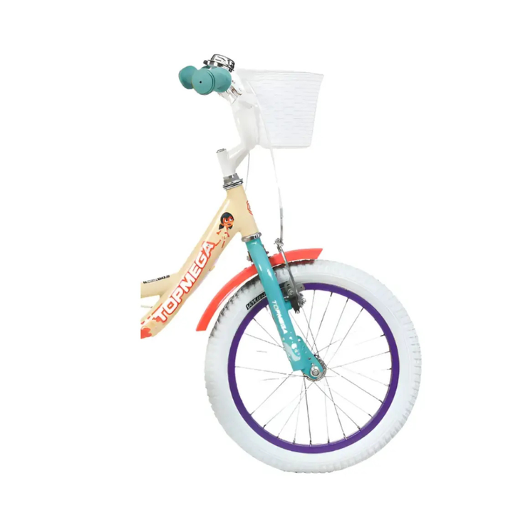 Bicicleta Infantil Topmega Flexygirl R16 1V Arena/Turquesa - Vista 2