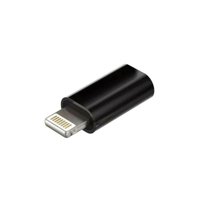 ADAPTADOR INT.CO IPHONE LIGHTINING A TIPO C (C:NEGRO 09-156) - Vista 3