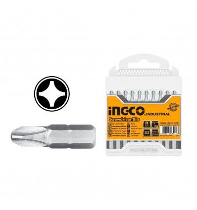 Puntas Magnéticas Ph2 50Mm Industrial Blister X10 Ingco Sdb11Ph223