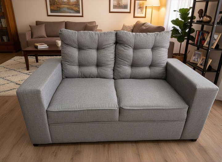Sillon Roma dos cuerpos color Gris - Vista 2