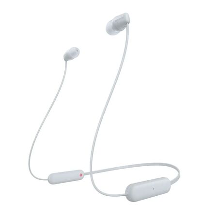 Auriculares internos inalámbricos Sony WI-C100/WZ Blanco