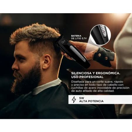 Máquina de Cortar Pelo Gadnic T900 Patillera Uso Profesional