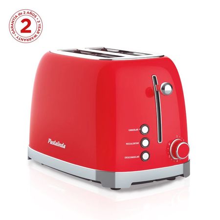 TOSTADORA PASTALINDA TOSTAPANE ROJA (WT-330C ROJA)