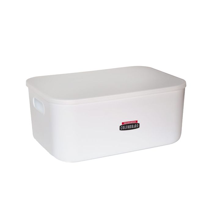Caja Plastica Organizadora Top Grande Con Tapa Colombraro - Vista 1