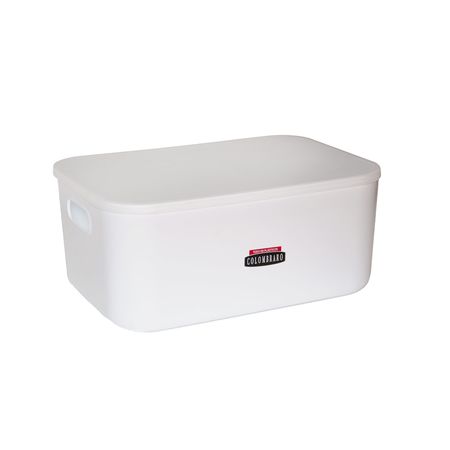 Caja Plastica Organizadora Top Grande Con Tapa Colombraro