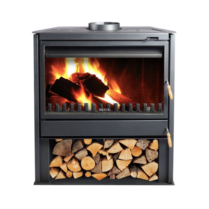 Calefactor Chimenea Insertable Bosca a leña 850 Freestanding - Vista 1