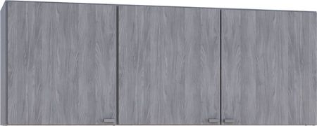 Alacena Muebles Orlandi 120Cm 4037 3 Puertas Jacaranda