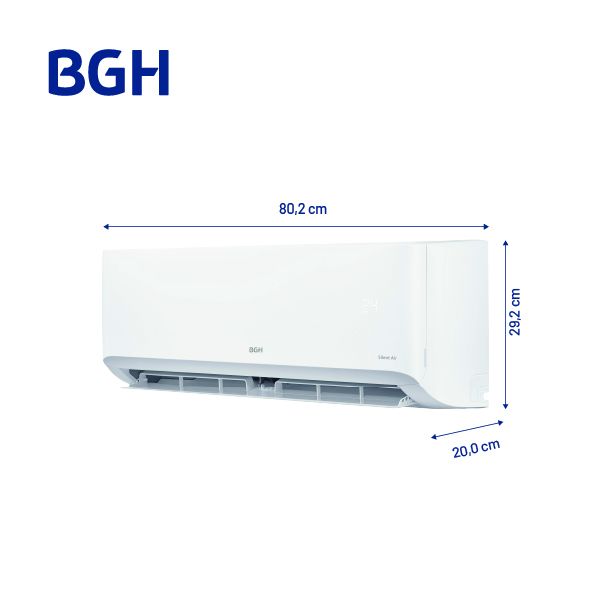 Aire Acondicionado Split Frío/Calor BGH 3100F BS35WCDW - Vista 2