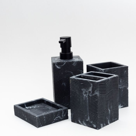Set De Baño X 4 Resina Etxe (dd-07)