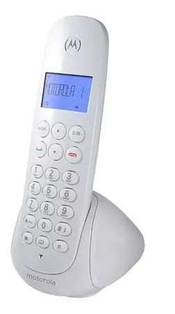 Telefono Inalambrico Motorola M700 Display Alarma Caller Id (Blanco)