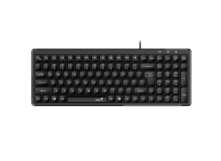 Teclado Genius LuxeMate 120 Black USB
