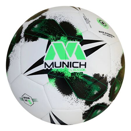 Pelota Flash Munich Futbol 11 Camara Butilo Training Verde 5