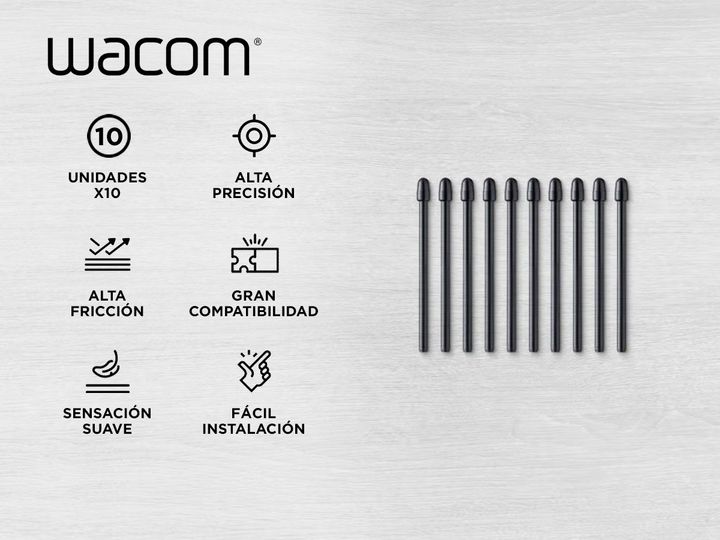 Puntas de Repuesto para Lapiz Wacom Pen Nibs Standard - Vista 2