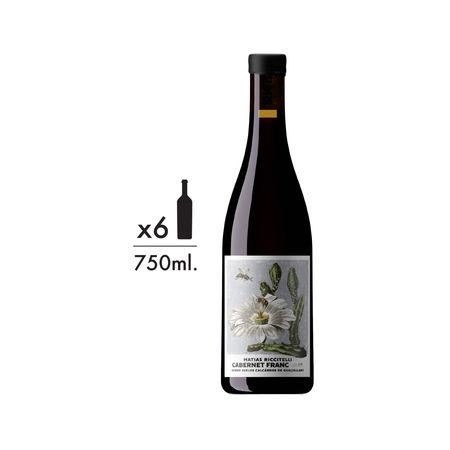 Vino Tinto Riccitelli Gualtallary Cabernet Franc Caja x 6