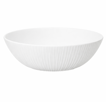 Set x6 platos hondos opal blanco templado