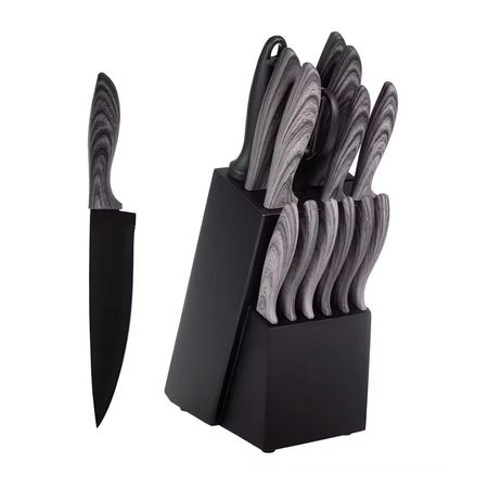 Set de 15 Piezas Gadnic Cuchillos Antiadherentes 