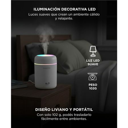 Humificador Gadnic HMD1110 Difusor Aromático Aromaterapia
