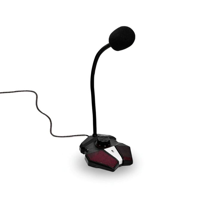 MICRÓFONO NISUTA GAMING USB (C:NEGRO NSMICGU1) - Vista 1
