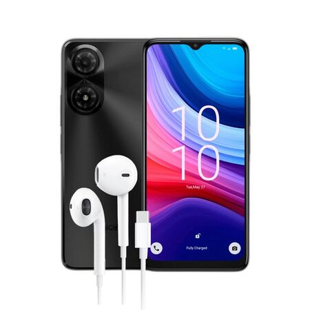Combo Alcatel A31 Pro 3+64GB Gris + Auricular Dekkin USB-C