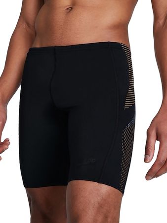Malla Speedo Tech Panel Hombre Natación Negro