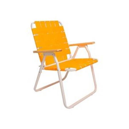 REPOSERA SILLON DE 1 POSICION DE CAÑO COLOR NARANJA
