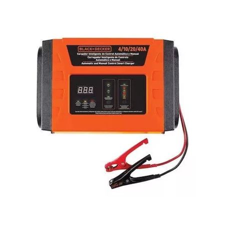 Cargador Bateria Auto Inteligente 40a Bc40 Black Decker Rex