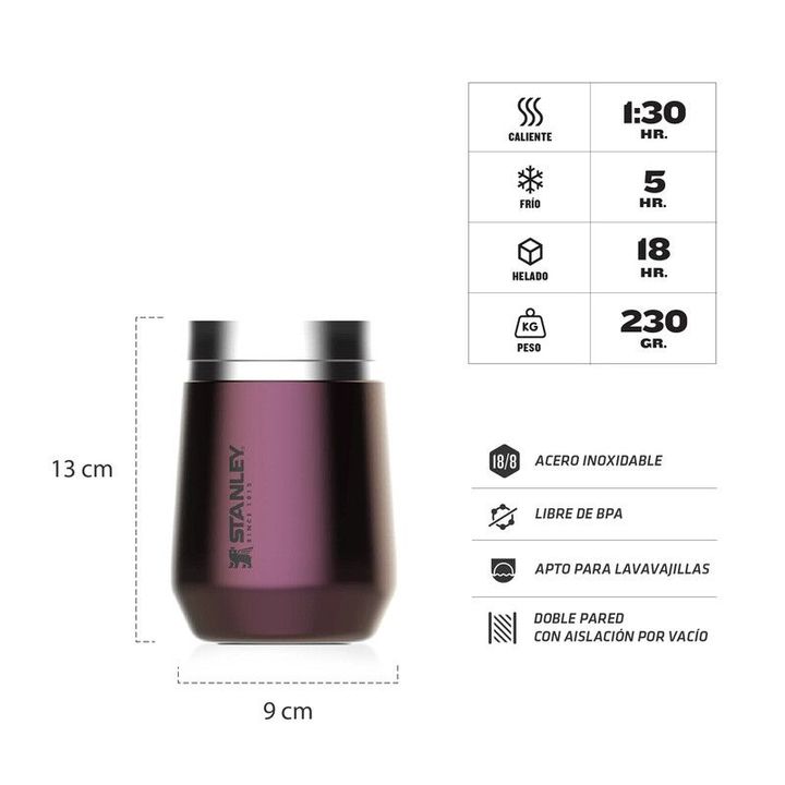 Vaso Termico Stanley Original Acero Inoxidable Everyday Wine - Vista 2