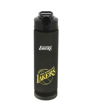 Botella Agua Deportiva Polipropileno 850 ml Con Pulsador 16925 Negro