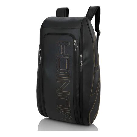 Mochila Bolso Munich Melbourne Tenis Reforzado Termico Negro/Dorado