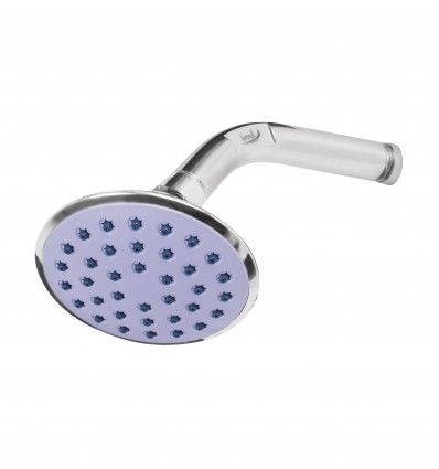 Ducha con brazo teton plástico con roseta Prego PREG9616