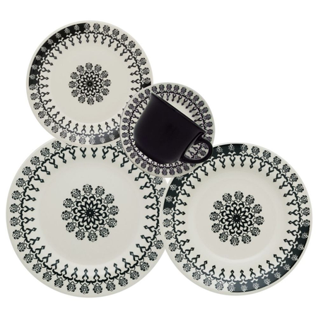 JUEGO VAJILLA X 30 PIEZAS FOLK OXFORD