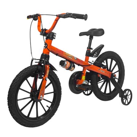 Bicicleta de paseo R16 Infanti con cantimplora Naranja