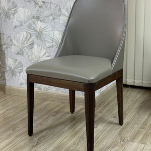Silla Ecocuero y Madera Set x 2 unidades - Vista 2