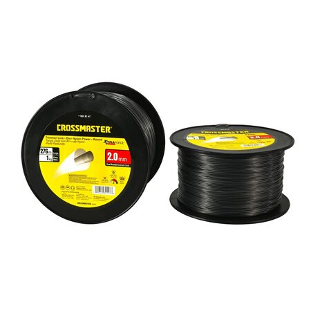 Tanza Dual Alma de Nylon Redonda Crossmaster 2,0mm x 1Kg