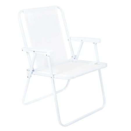 Sillon De Caño Rafia Fijo Mor 2058 Blanco