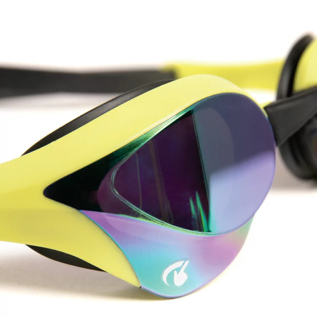 Antiparra De Natación Arena Cobra Ultra Swipe Mirror Esmerald Cyber Lime (110) - Vista 4